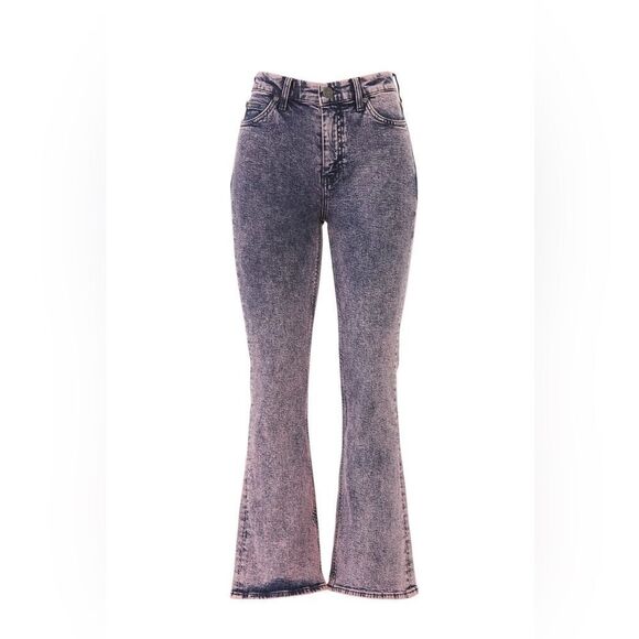 Anthro x M.i.h Women's Distressed acid wash Purple Jeans. 27 - Picture 2 of 3